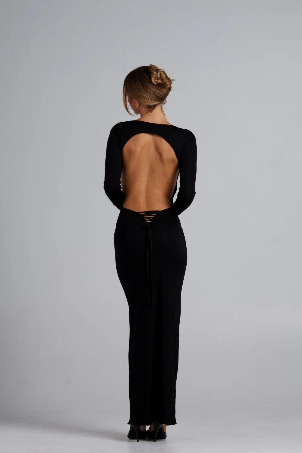 Aisha Maxi Dress - Noir