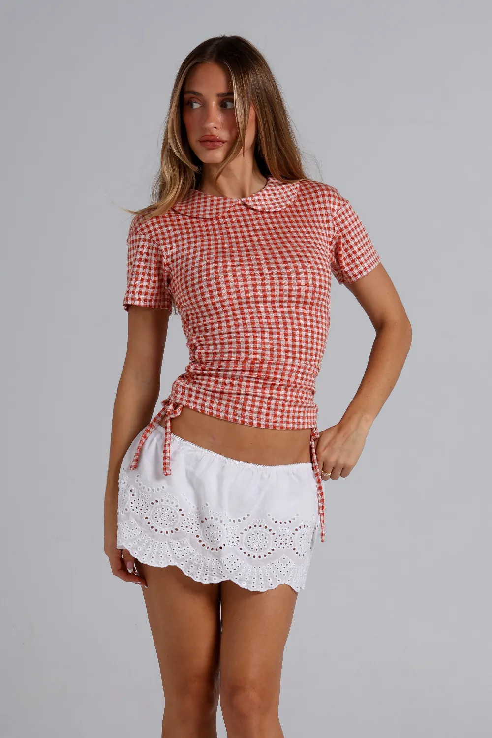 Woods Shirt - Red Gingham