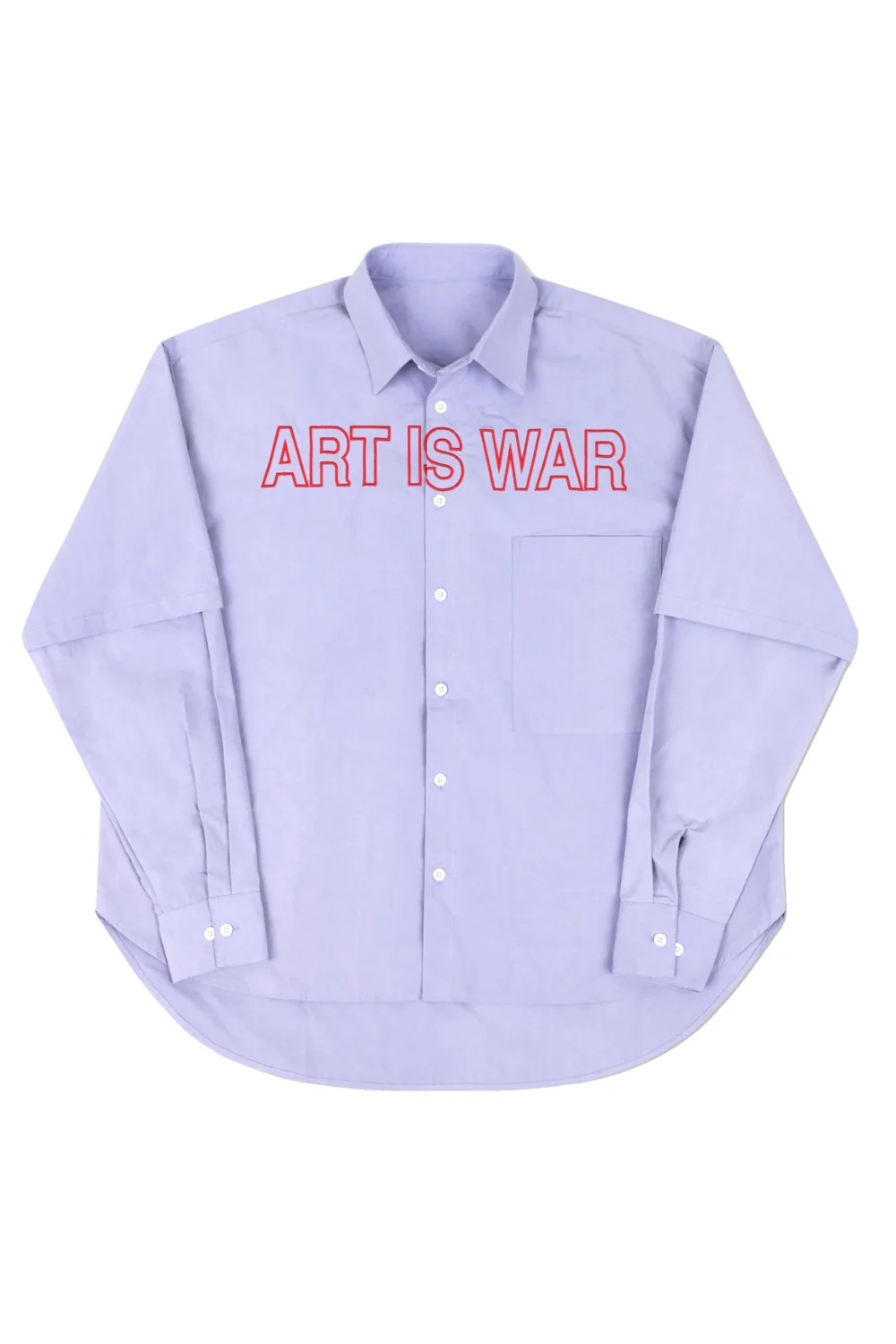 ART IS WAR DRESS SHIRT