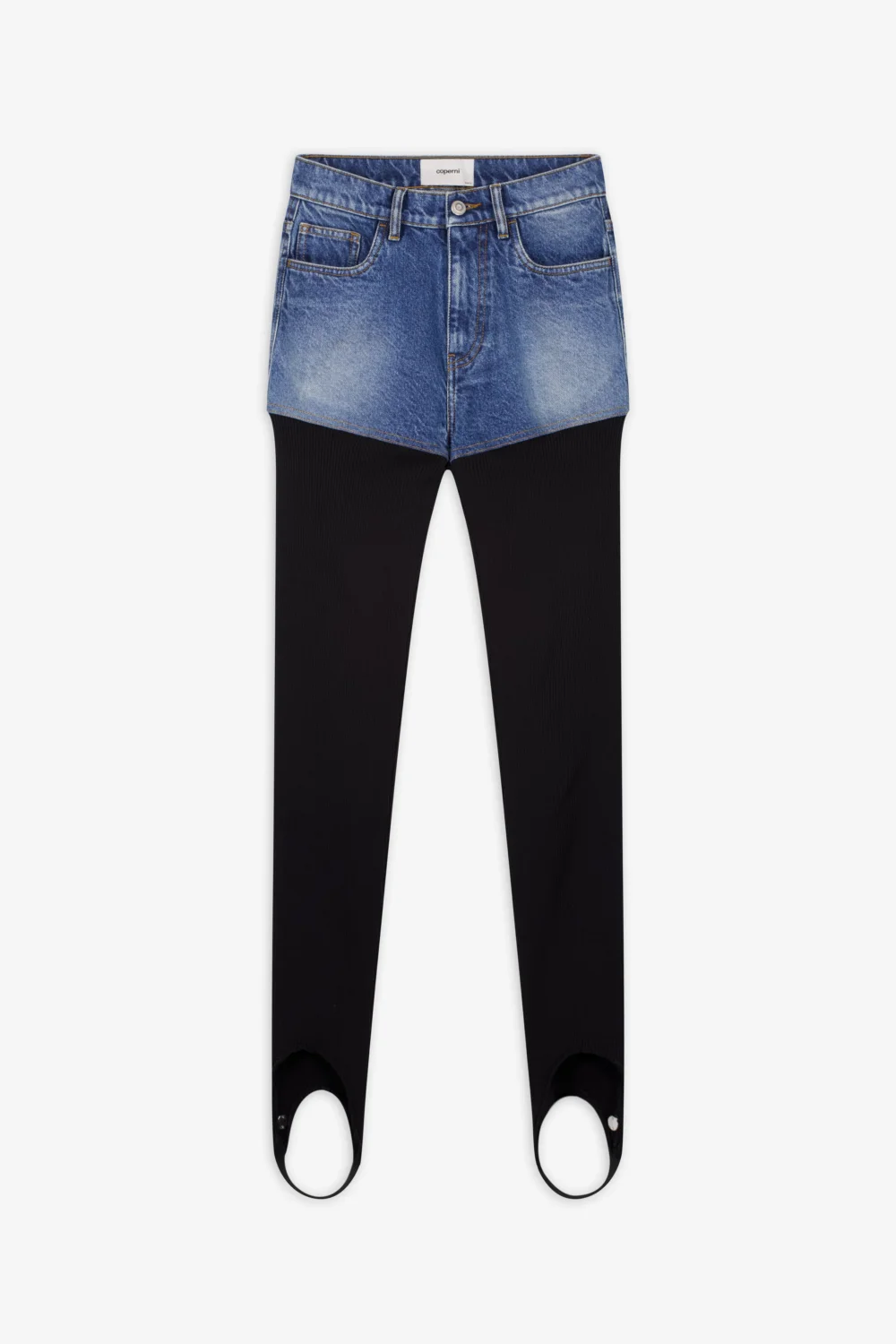 Hybrid Rib Denim Pants