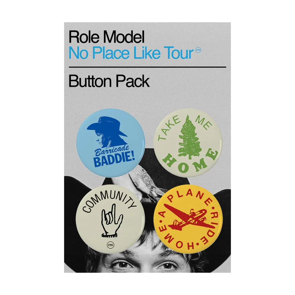 No Place Like Tour Button Pack