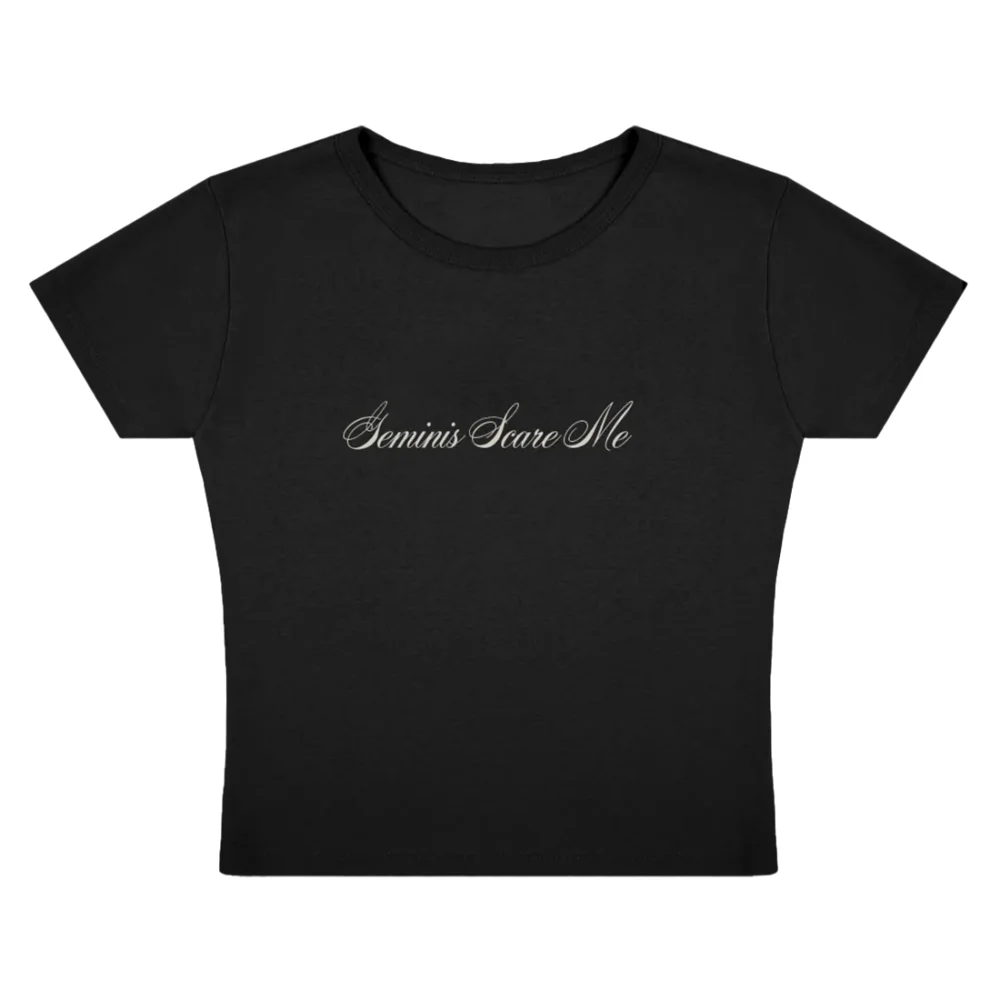 Geminis Scare Me Baby Tee