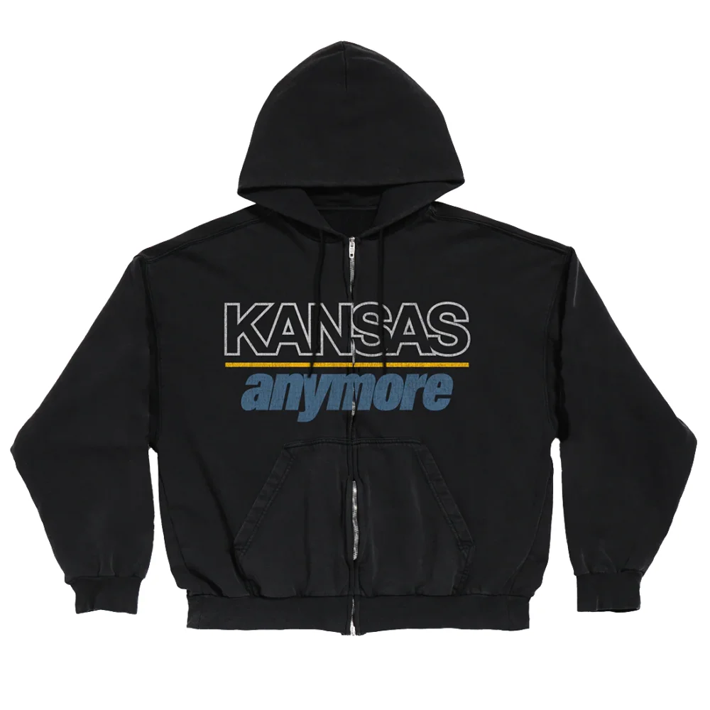 Kansas Anymore Zip Up Hoodie