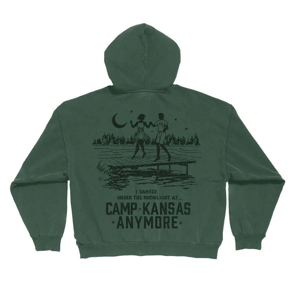 Camp Kansas Anymore Zip Up Hoodie
