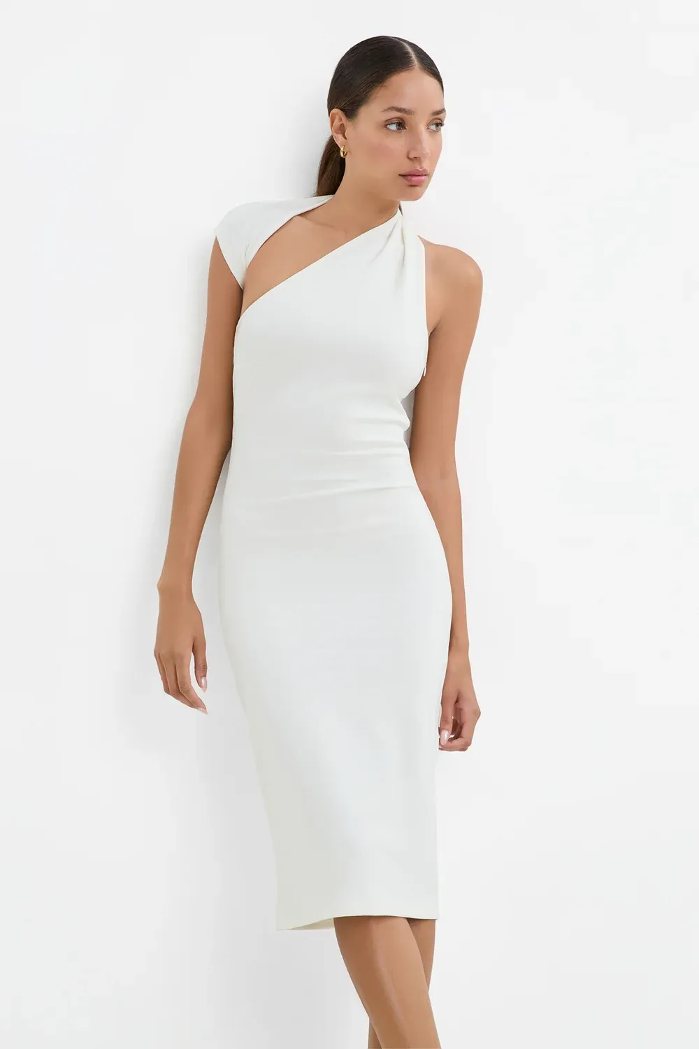 Manhattan Sleeveless Midi Dress