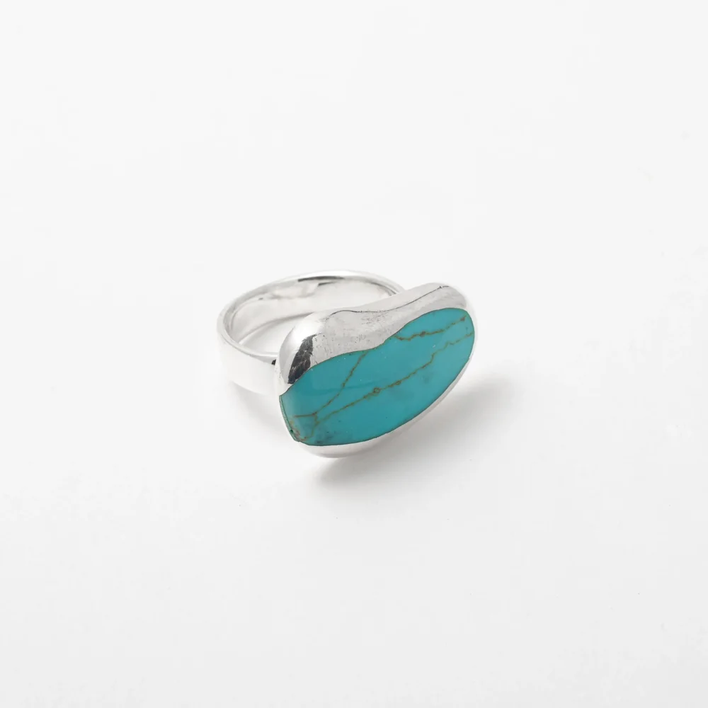The Abstract Turquoise Ring