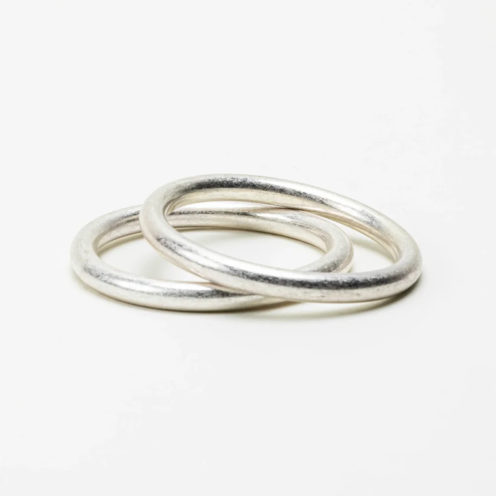 Two Set Chrome Bangle