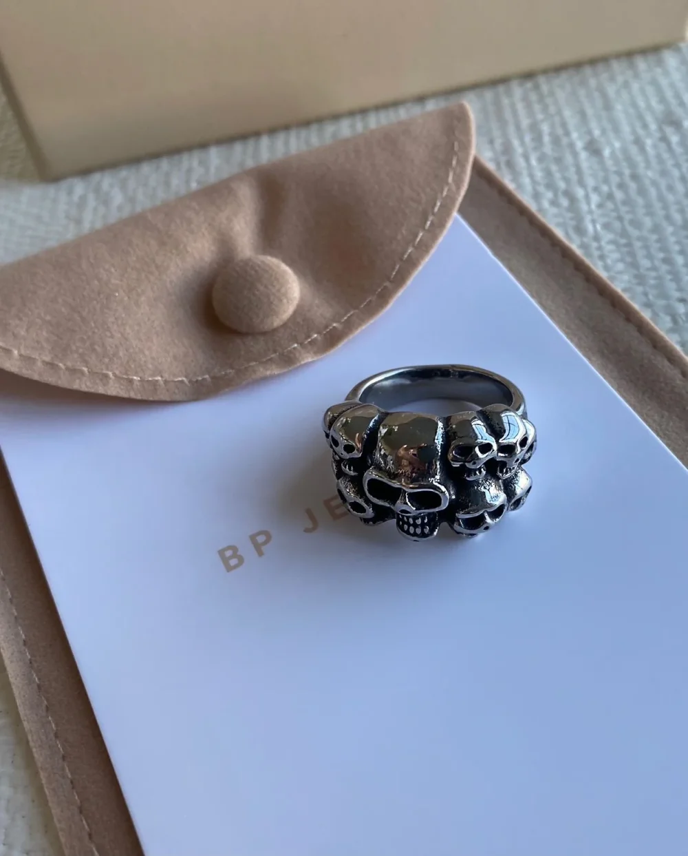 Large Skull Ring