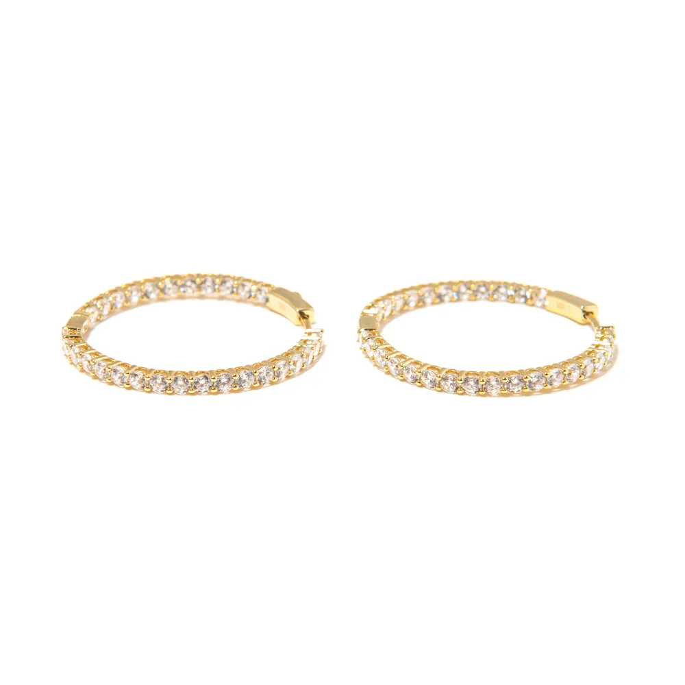 Skinny Gold Hoops