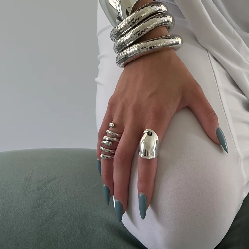 The Silver Cuff Ring