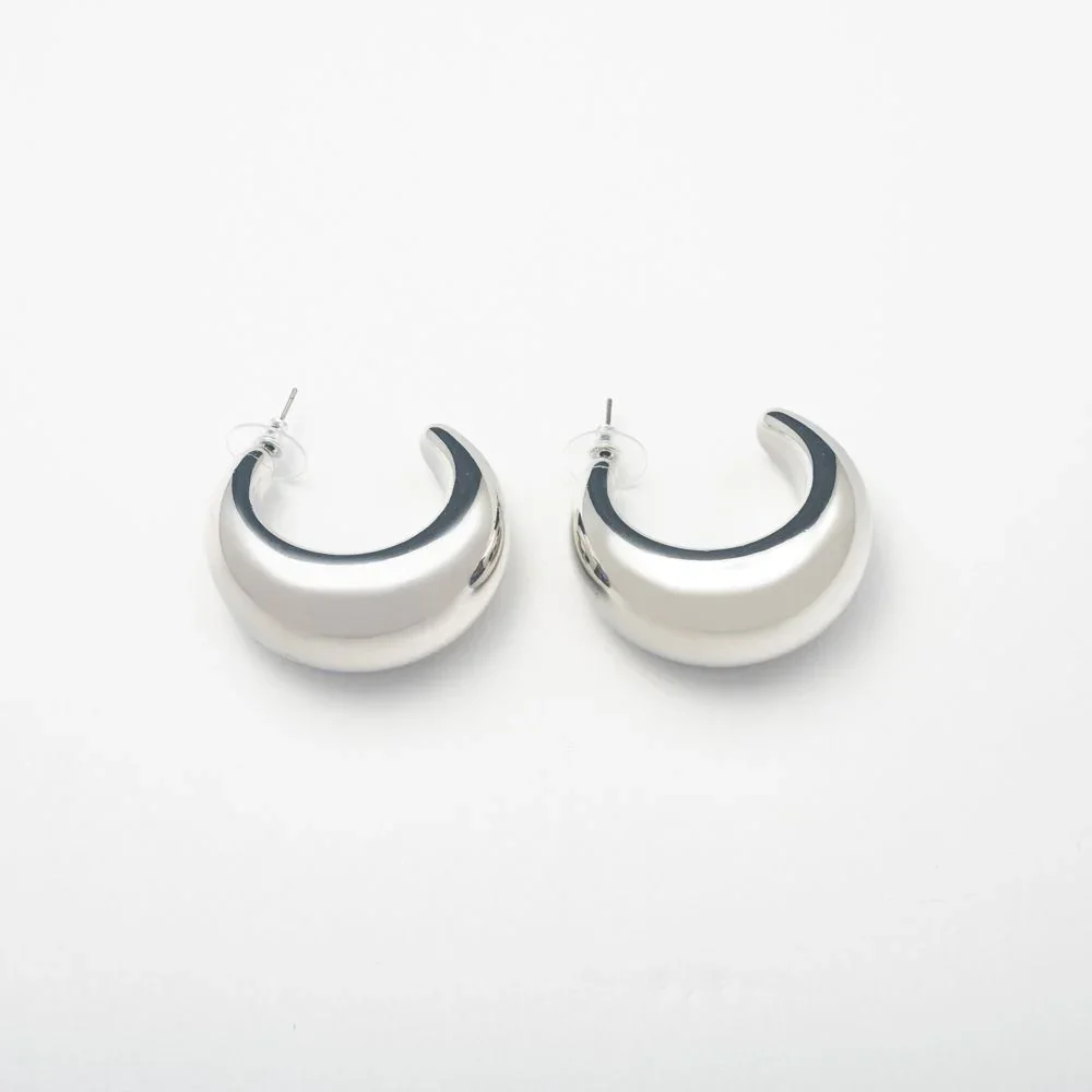 Chrome Large Cuff Hoop