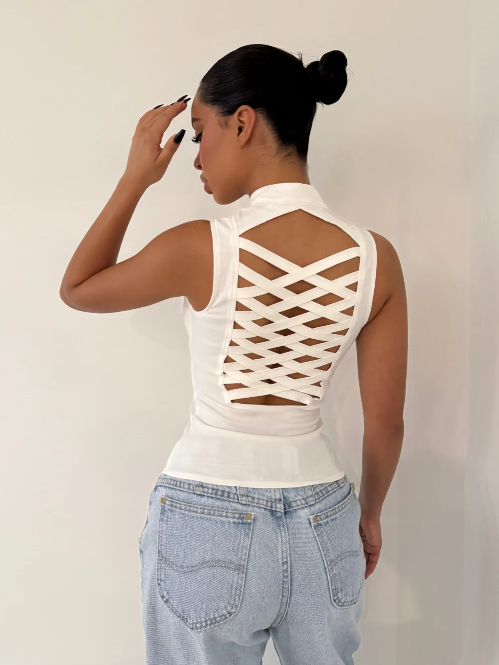 The Custom White Corset