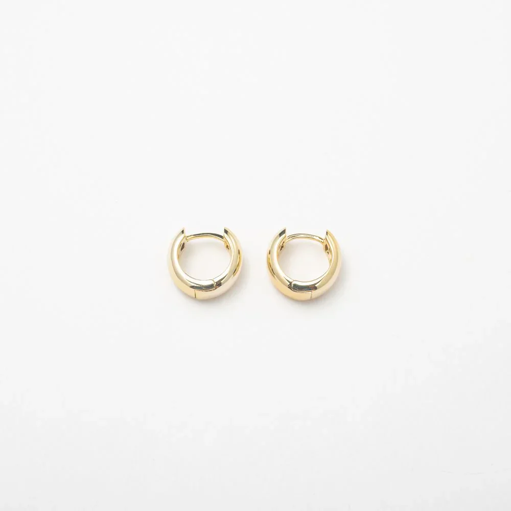 Mini Gold Cuff Hoops