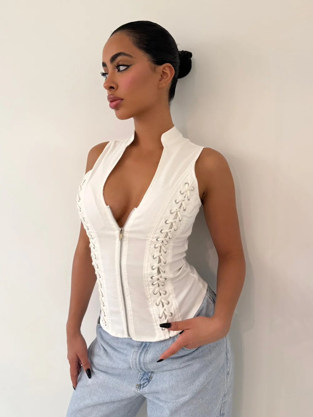 The Custom White Corset - 3