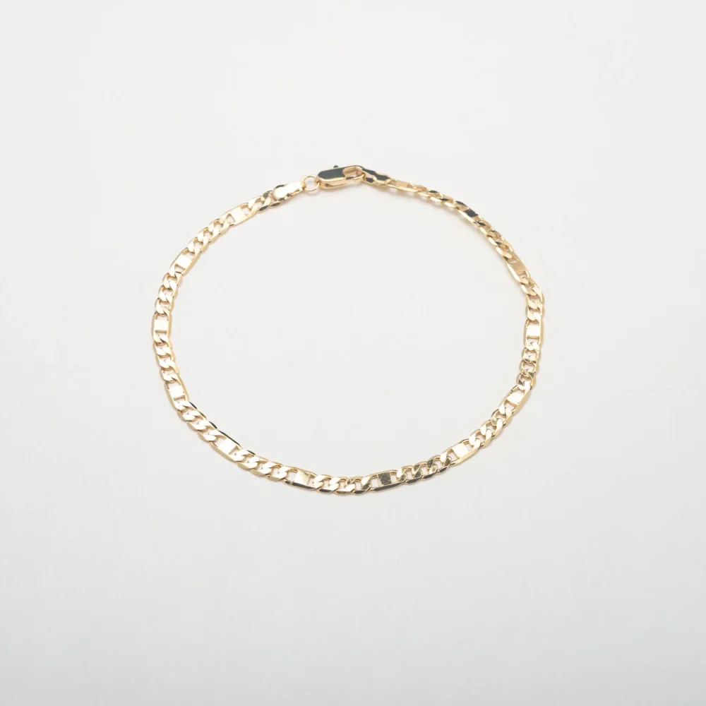 New BP Gold Link Anklet