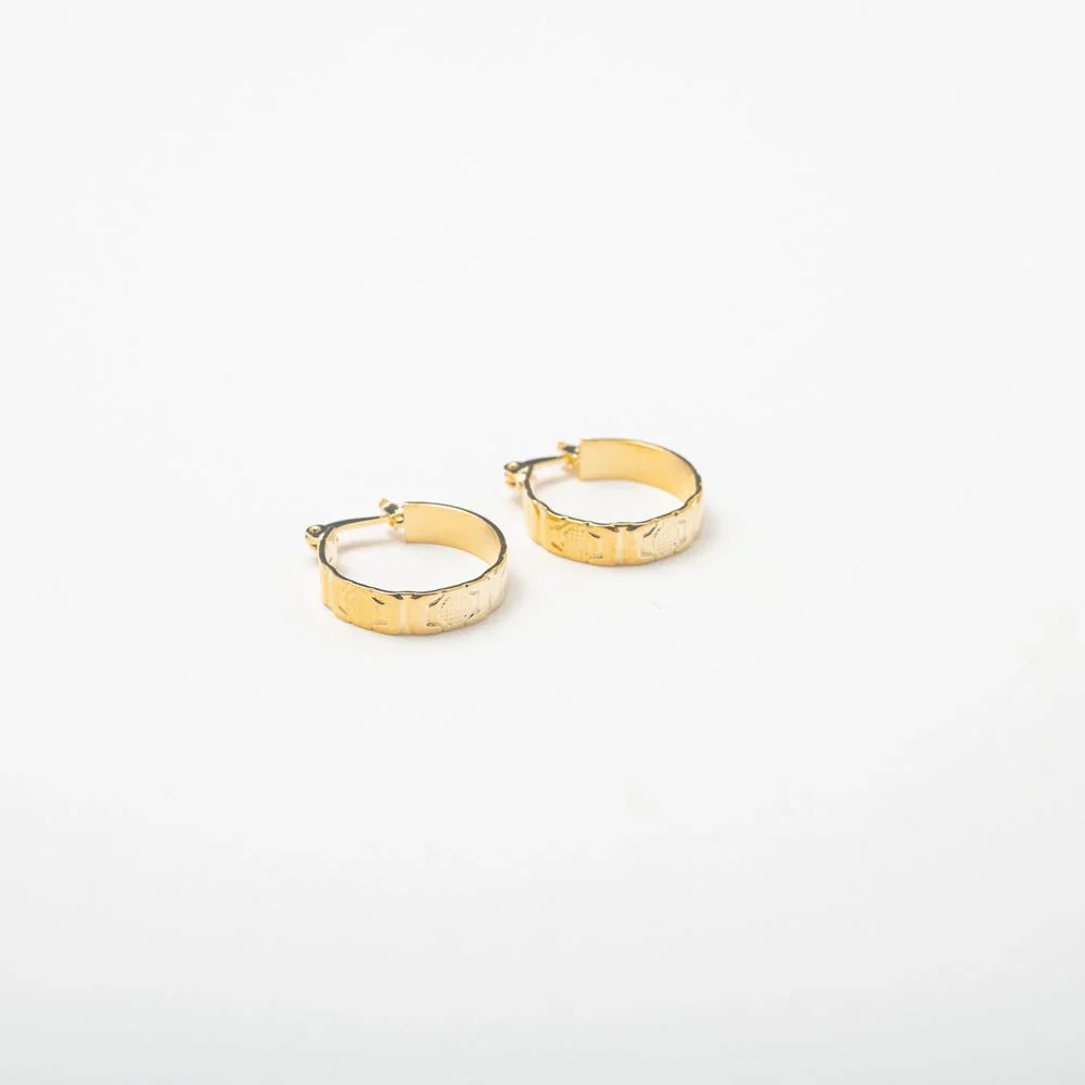 Essential Gold Vintage Hoops