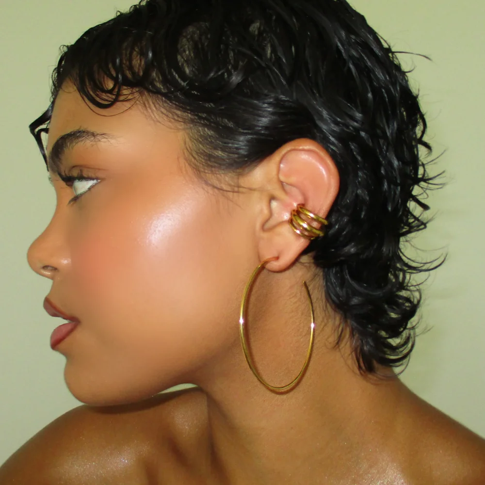 The Classic Gold Hoop