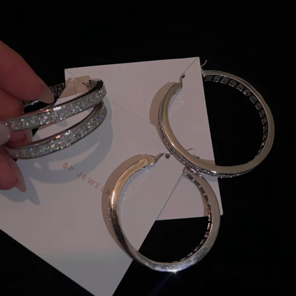 The 925 Chunky Disco Hoops - 4