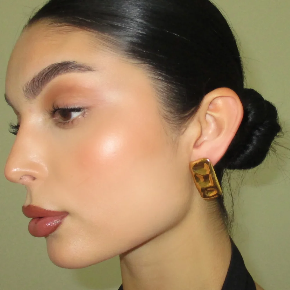 The Square Gold Collection Earrings