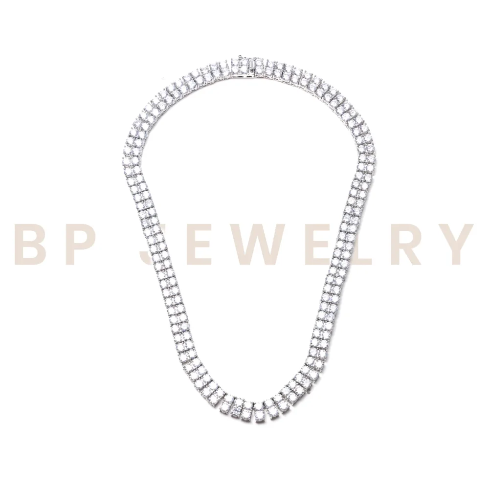 New Layered Icy Diamond Necklace