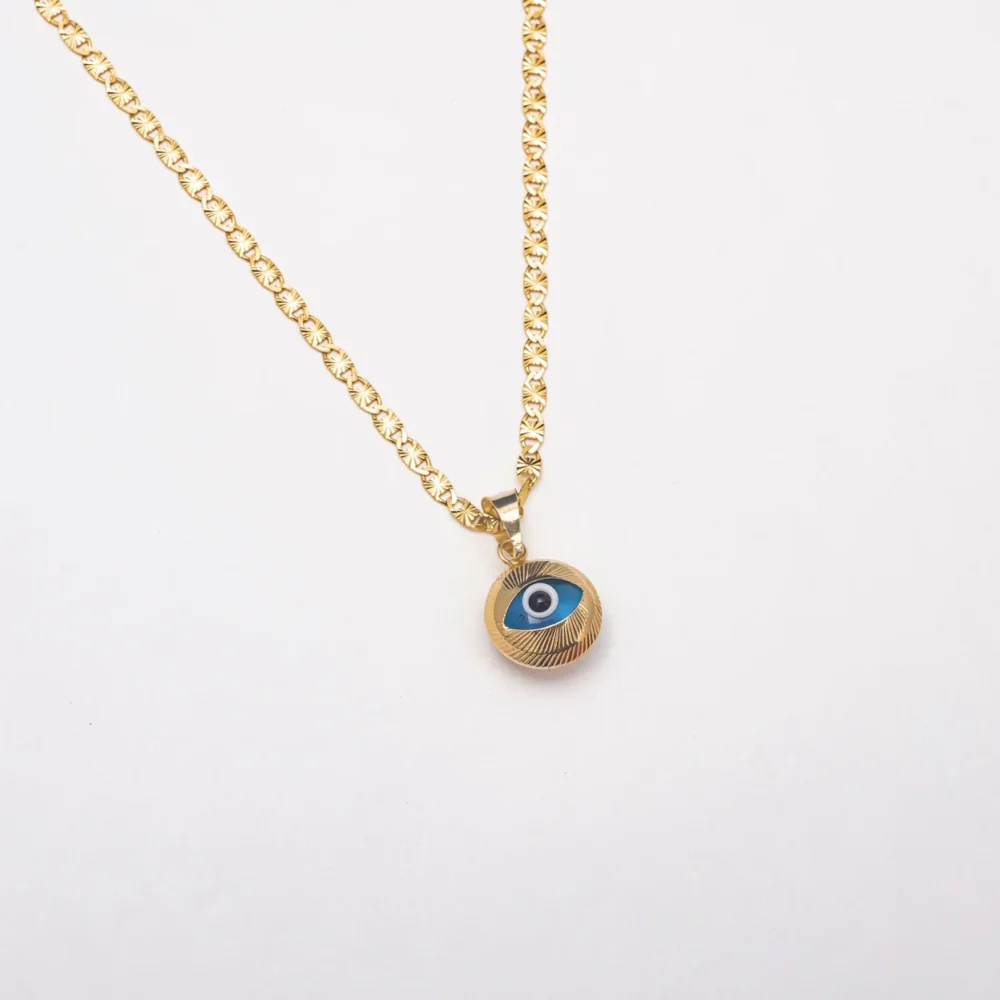 New Turquoise Protection 10K Solid Gold