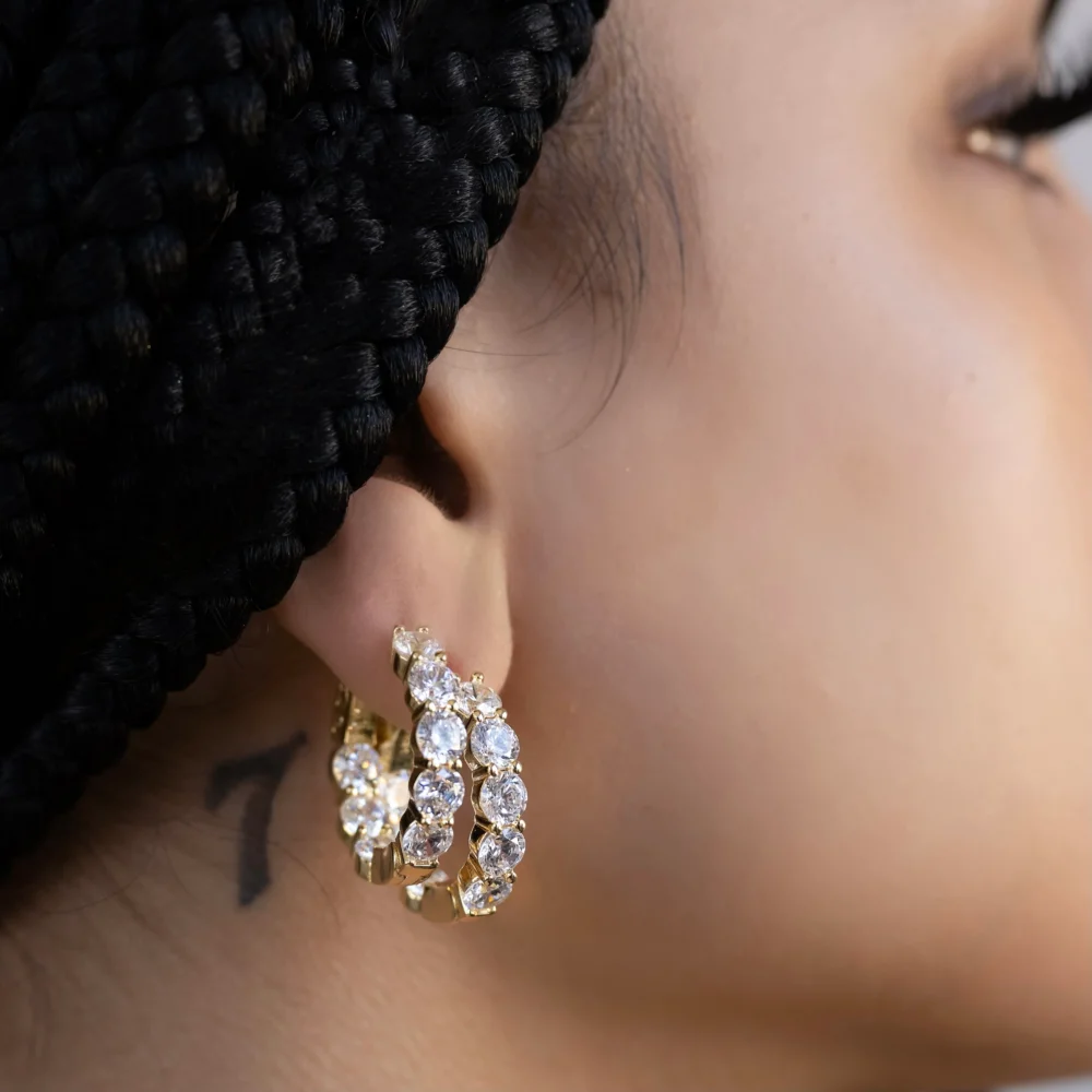 The Original BP Mini Gold Hoops