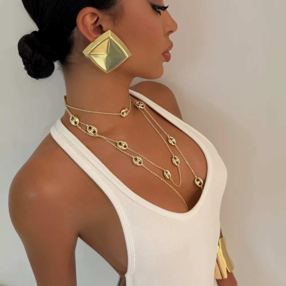 The Solid Gold Locks Necklace