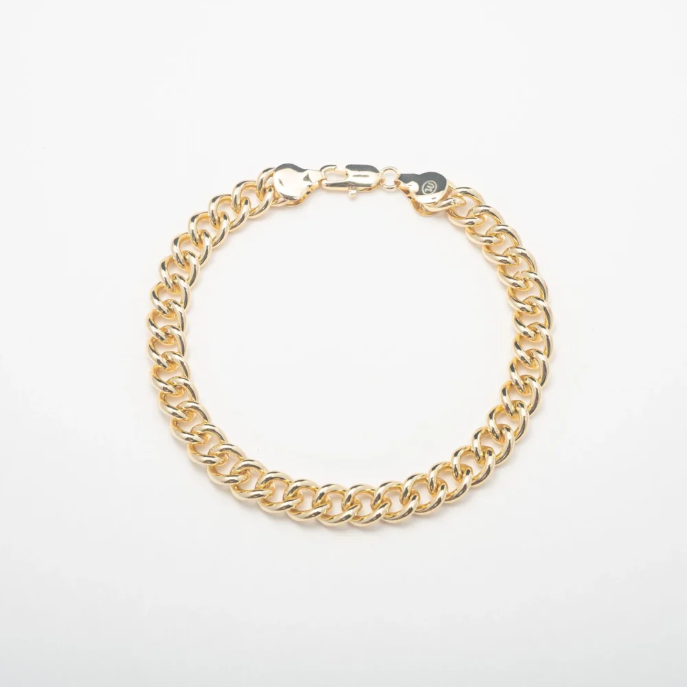 Classic Thick Gold Ankletq