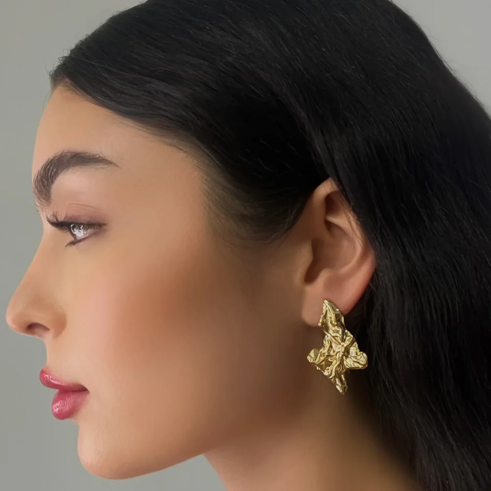 The Gold Retro Earrings