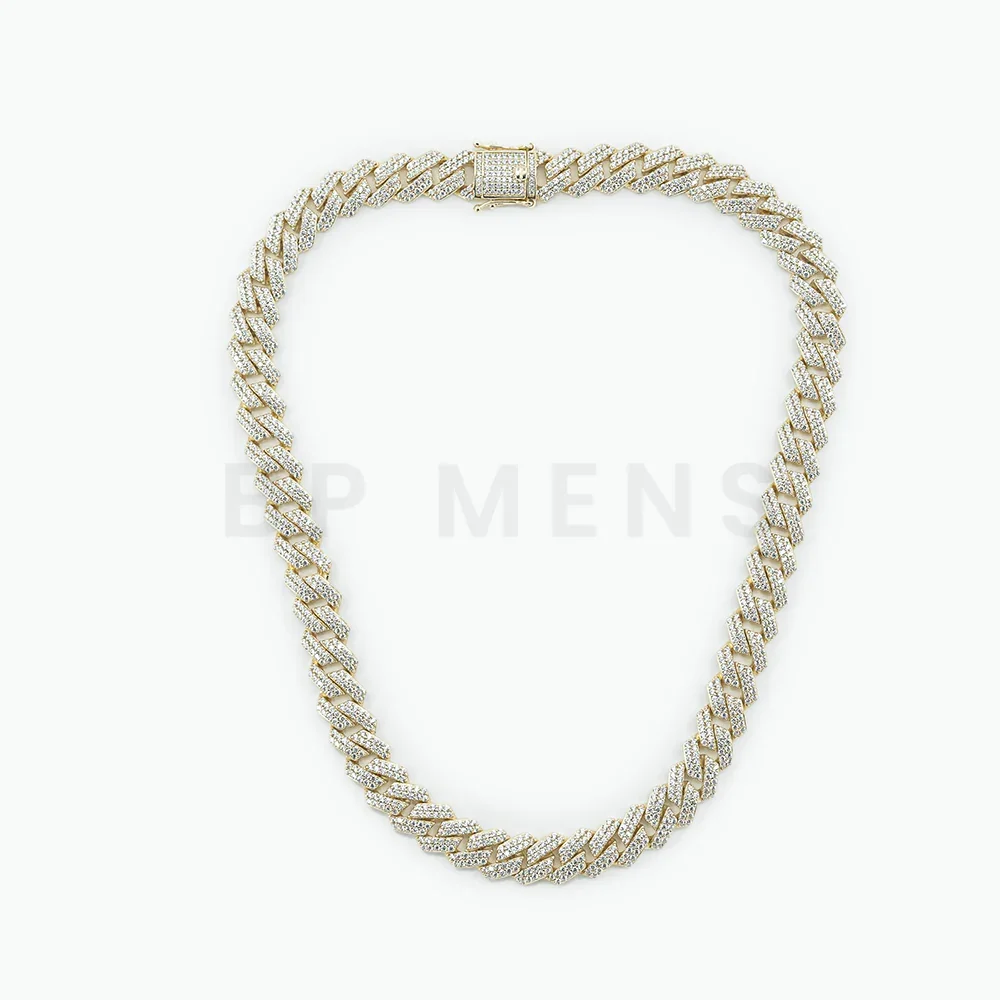 Mens Custom Thick Gold Cuban Chain
