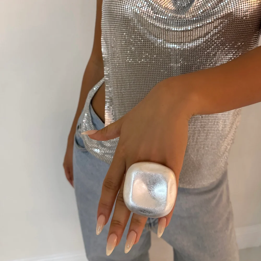The Silver Maxi Ring - 2