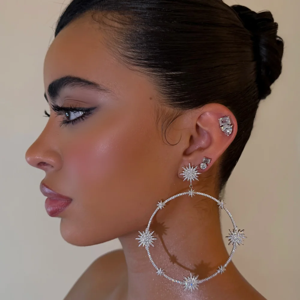Iconic Star Hoop