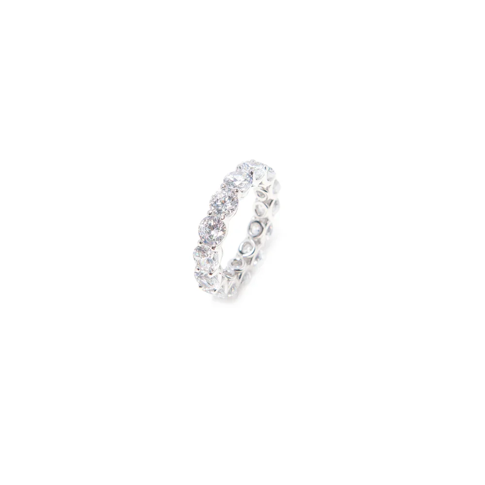 Silver Circular Ring