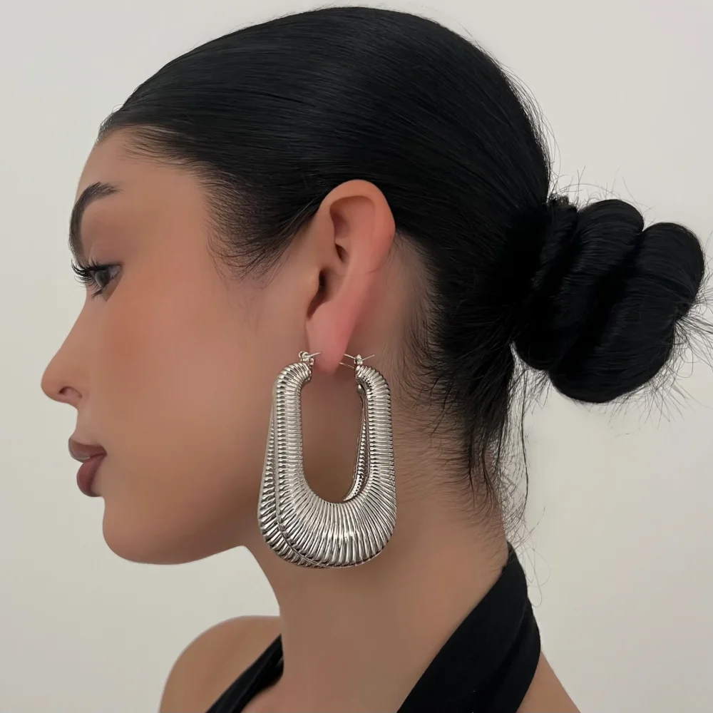 The Large Chrome Hoop