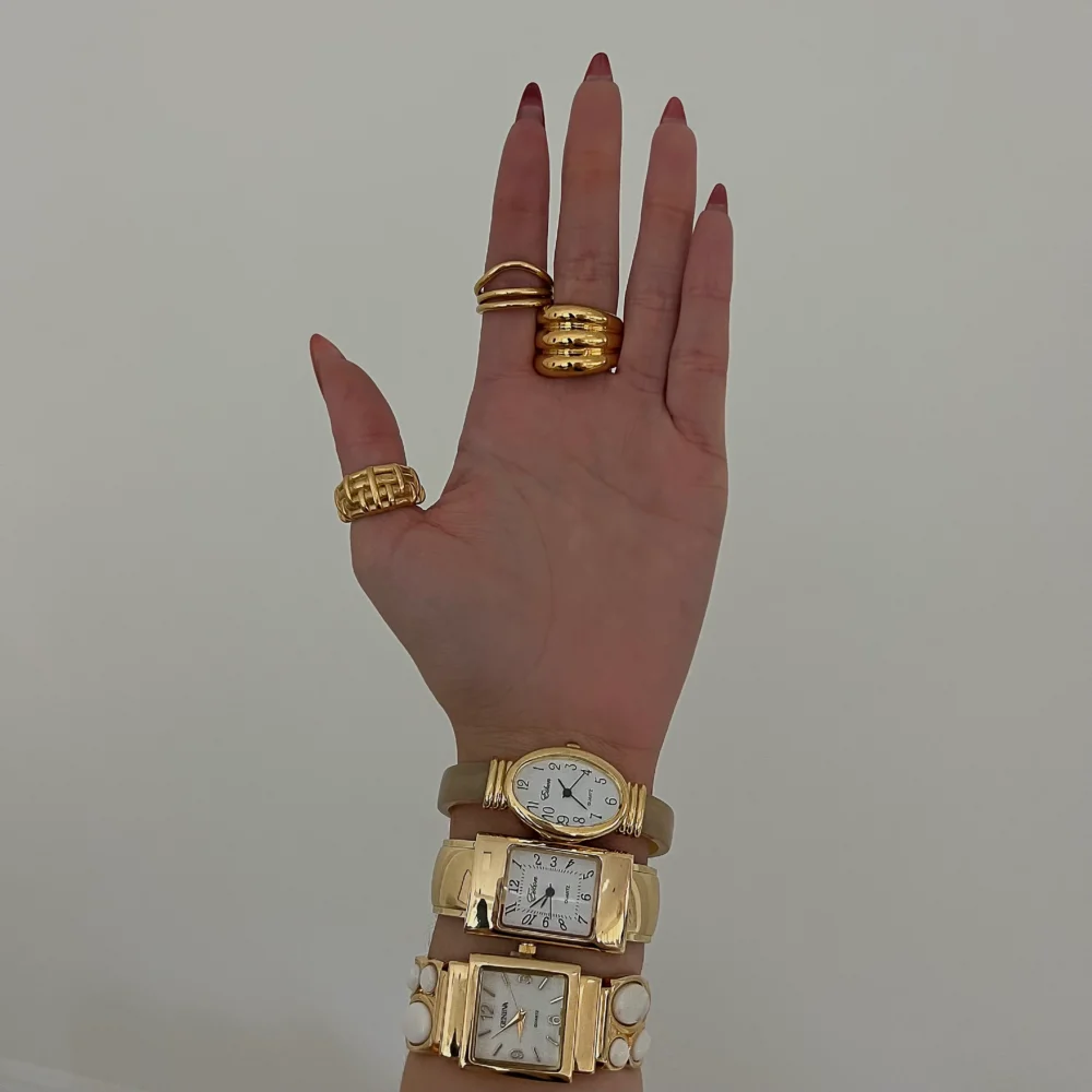 The Triple Gold Collection Ring - 2