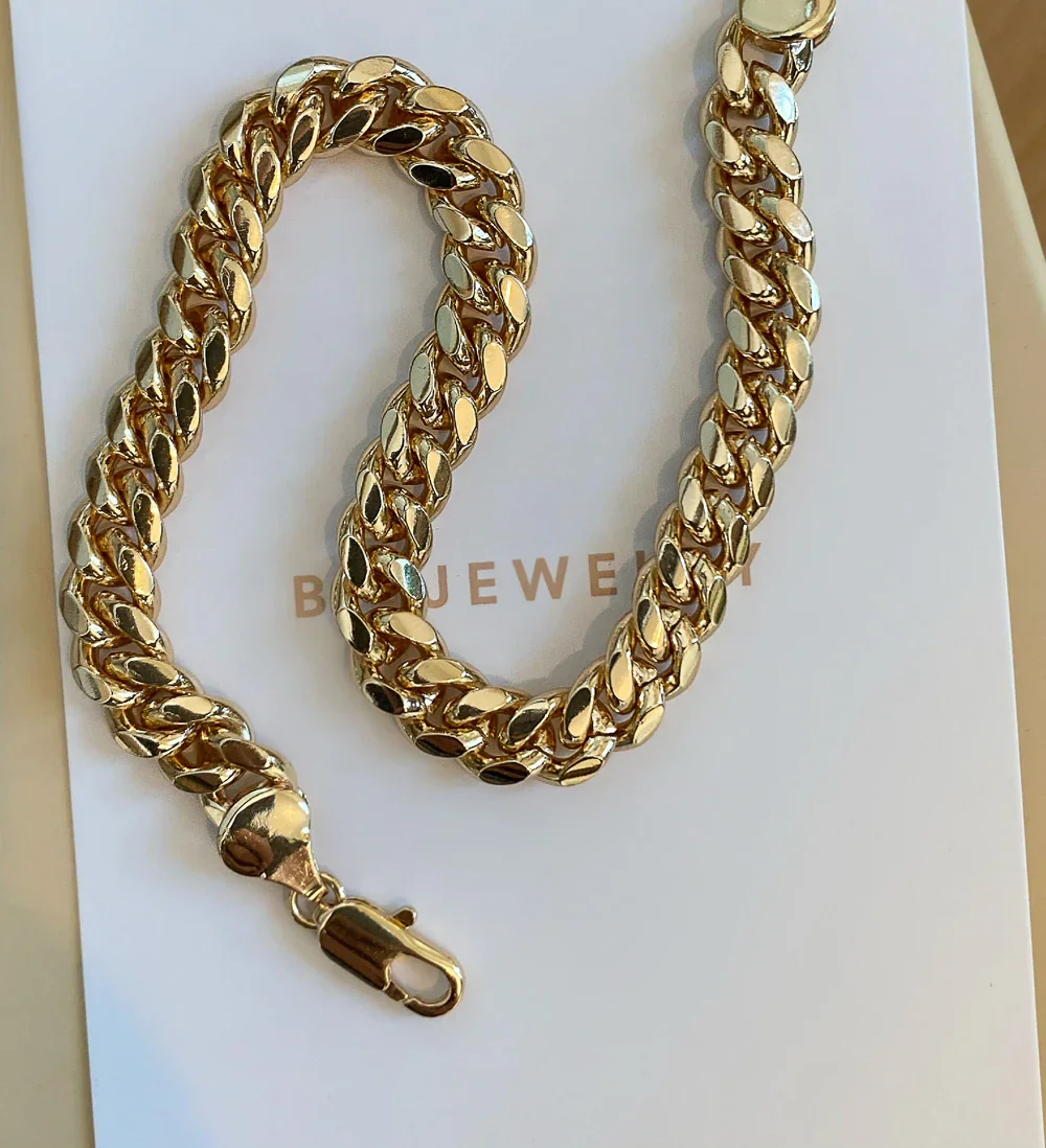 Thick Summer Essential Gold Anklet