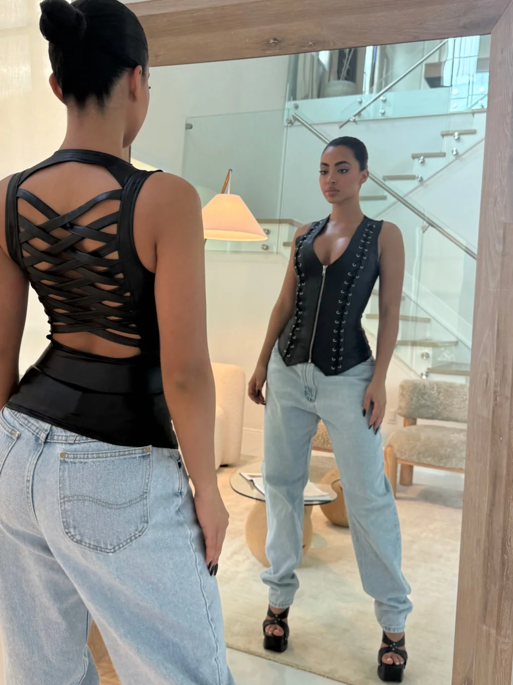 The Custom Leather Corset