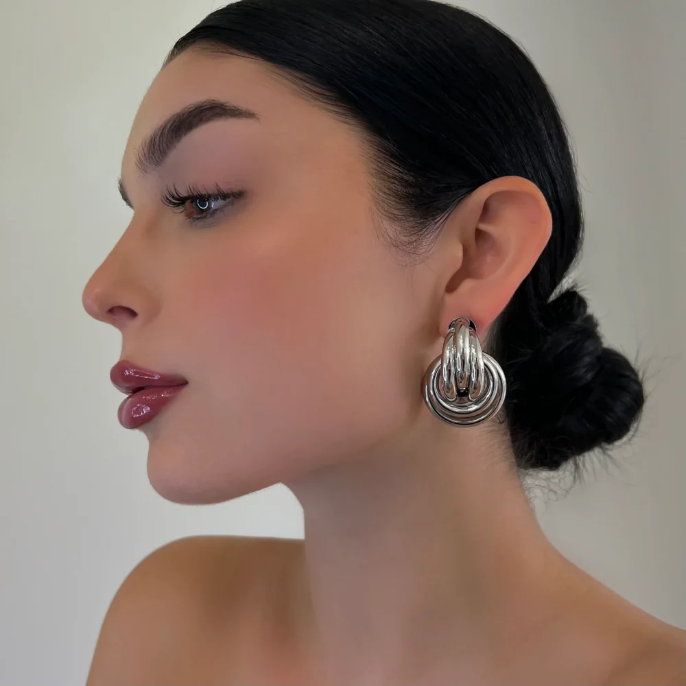 The Silver Stable Earrings
