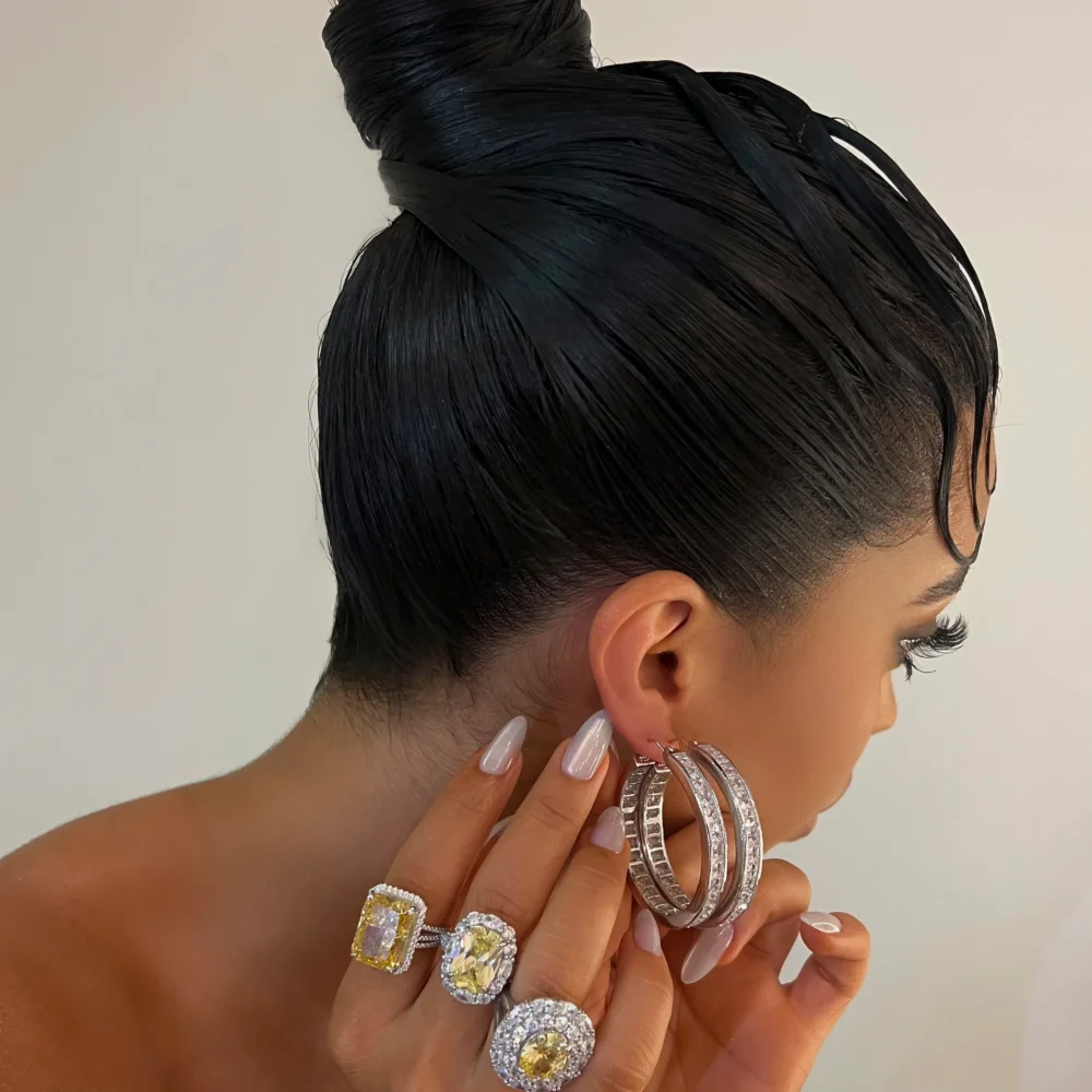 The 925 Chunky Disco Hoops