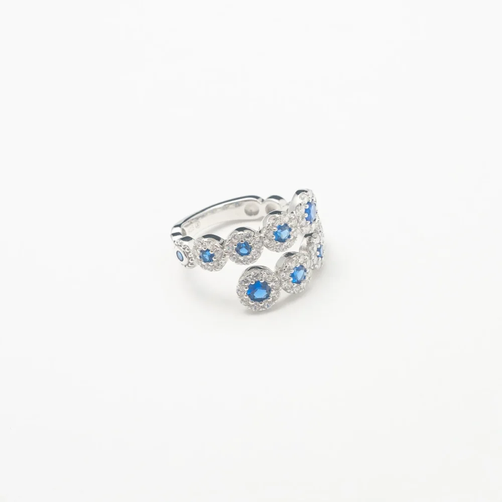 Sapphire Wrap Band