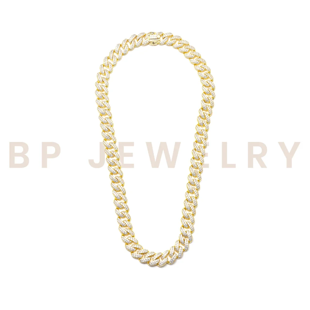 Gold Diamond Cuban Link