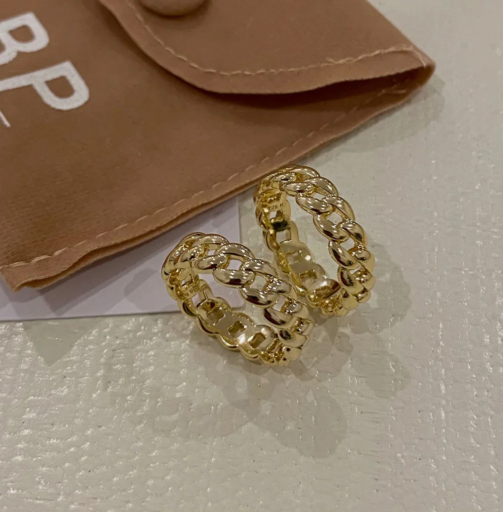 Solid Gold Link Band