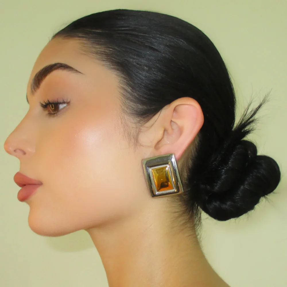 The Square Vintage Studs