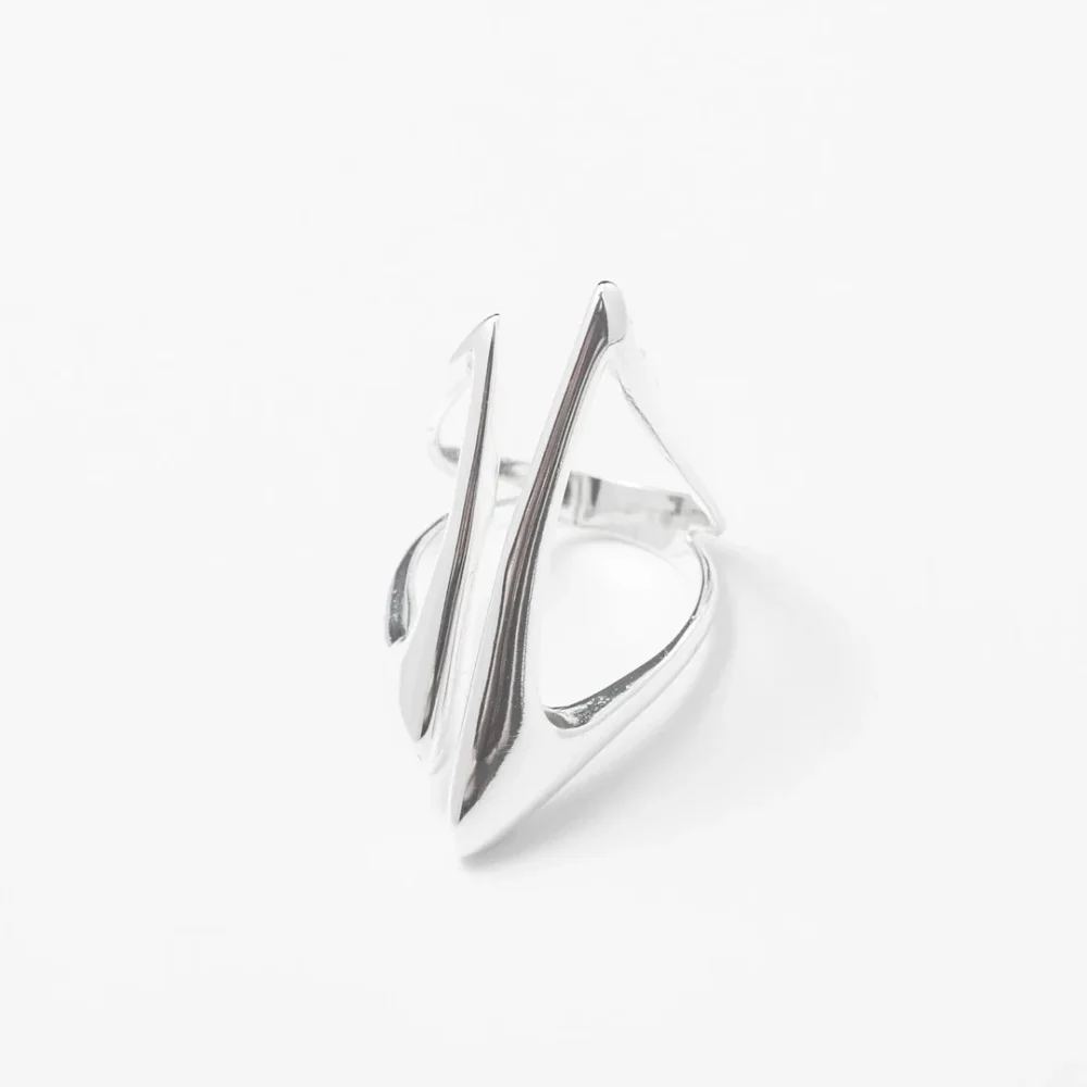 Chrome Statement Ring