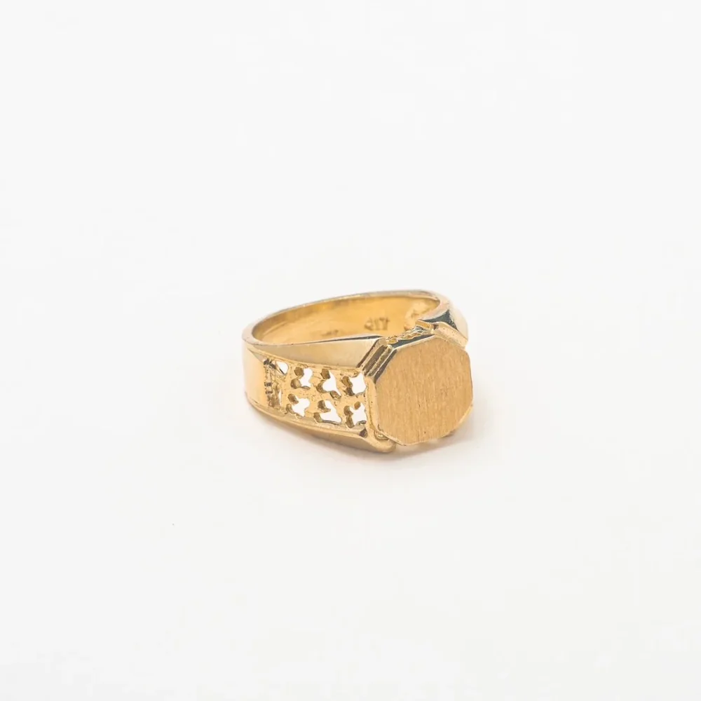 Powerful 10K Solid Gold Ring