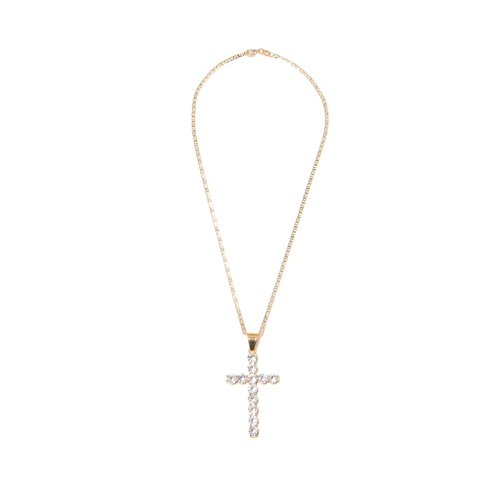 BP Day One Gold Cross Necklace Set