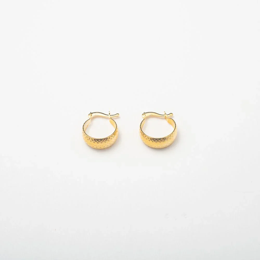 Gold Essentials Mini Hoop