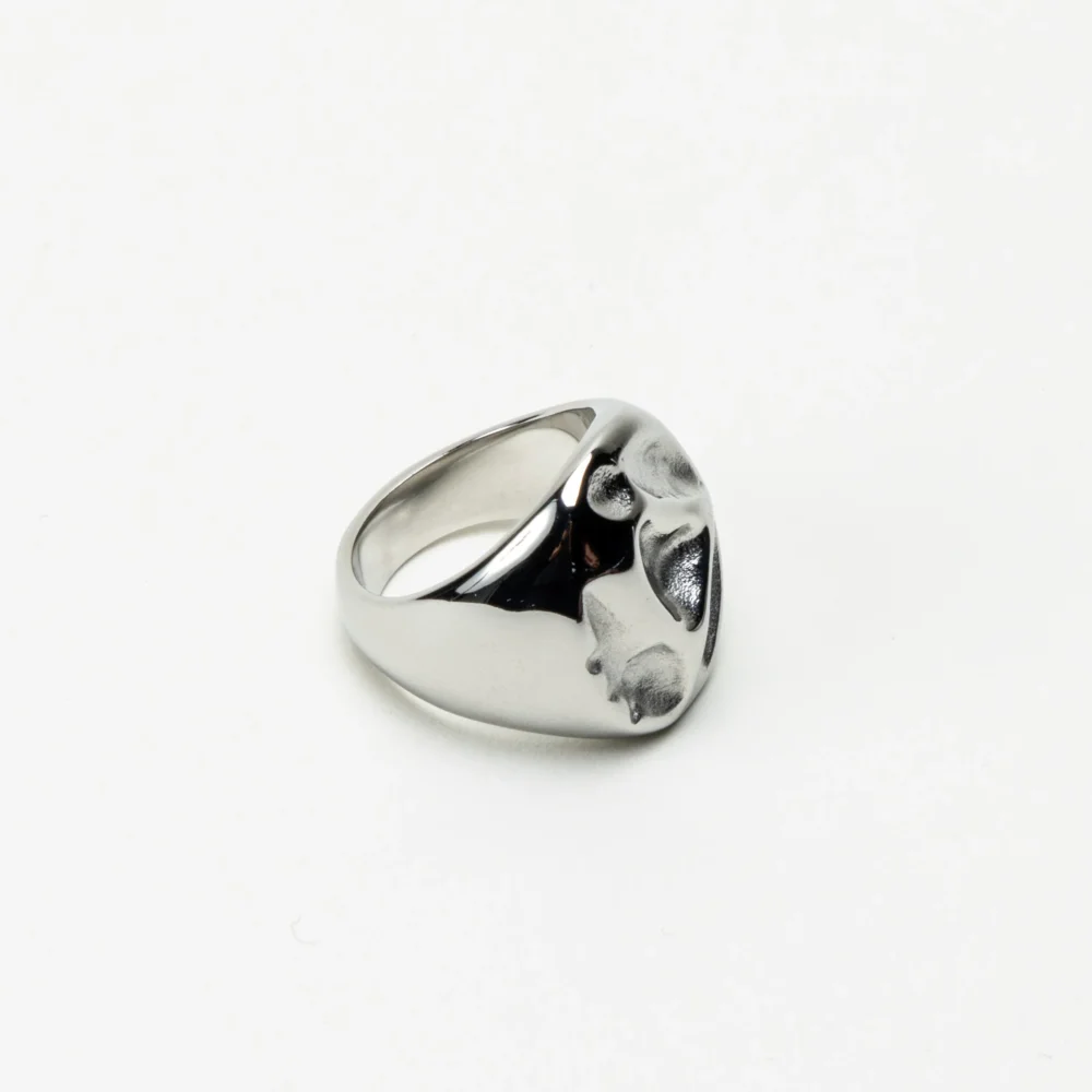 The Stamp Silver Collection Ring