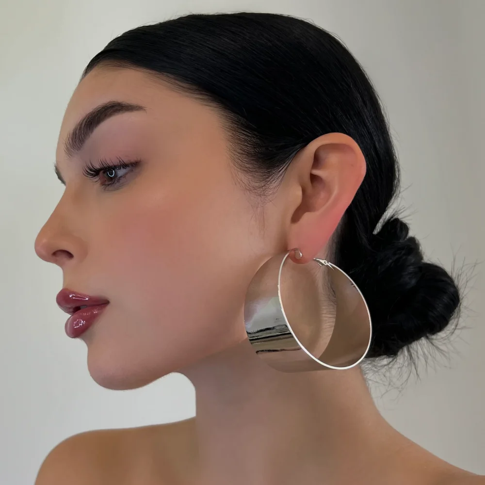 The Solid Extra Large Hoops