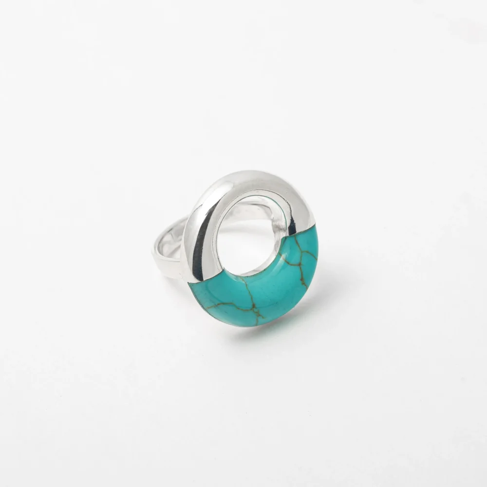 The Circular Turquoise Ring